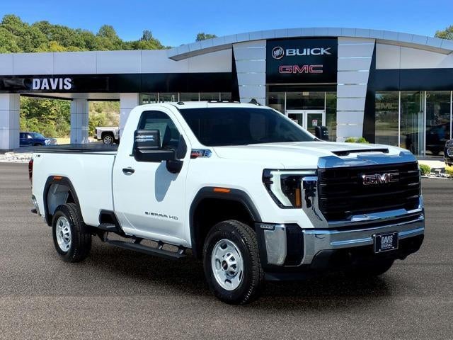 2026 GMC Sierra 2500 HD Pro in Summit White — front three-quarter view