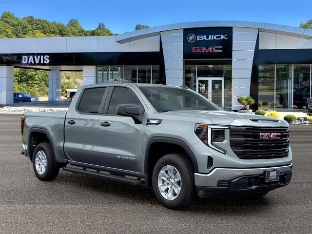 2026 GMC Sierra 1500 Pro in Sterling Metallic — front three-quarter view