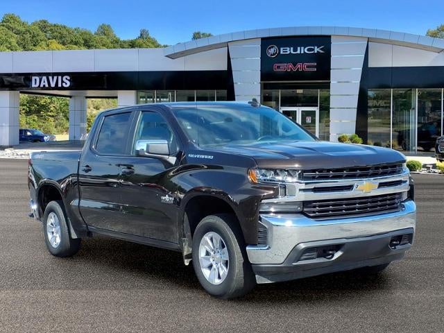 2019 Chevrolet Silverado 1500 LT in Havana Brown Metallic — front three-quarter view