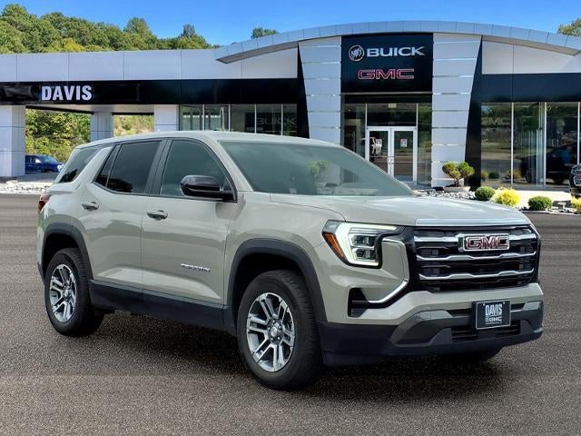 2026 GMC Terrain Elevation in Riverstone Metallic — front three-quarter view