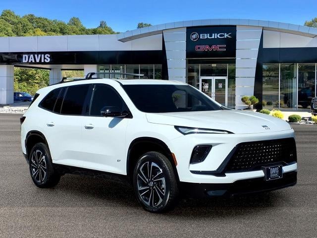 2026 Buick Enclave Sport Touring in Summit White — front three-quarter view