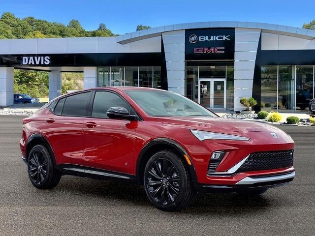 2026 Buick Envista Sport Touring in Brilliant Red — front three-quarter view